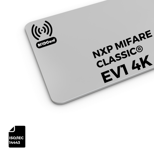 カートリッジ3DHIFU RFID Card CR80 NXP ICODE® SLIX-S ISO15693 | NFC Type 5 - RFID Card