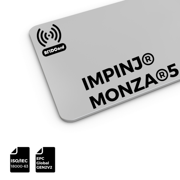 UHF RFID Card Impinj® Monza® 4QT - RFID Card