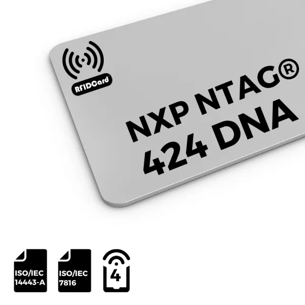 RFID Card CR80 NXP ICODE® SLIX ISO15693 | NFC Type 5 - RFID Card