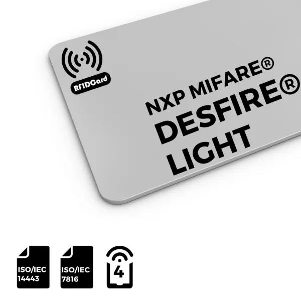 NXP MIFARE Classic® EV1 1K (S50) RFID Card ISO14443-A CR80 - RFID Card