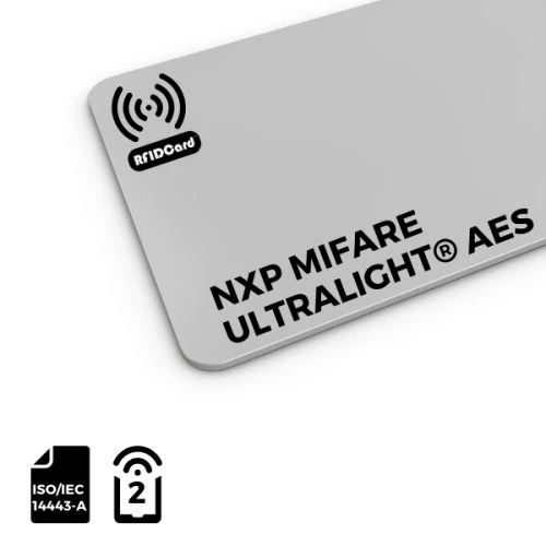 MIFARE Ultralight AES PVC RFID Card