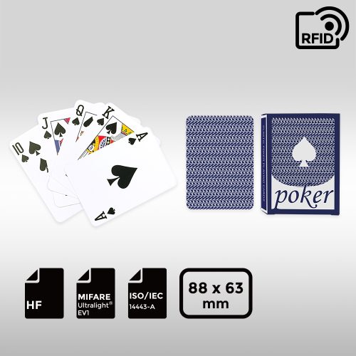 MIFARE Ultralight EV1 PVC RFID Playing Cards