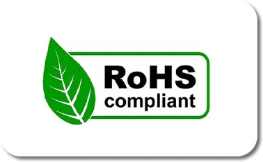 safe-rohs RoHS compliant certification badge