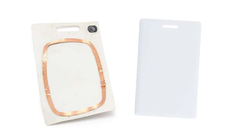 Repair or replacement decision for damaged RFID card troubleshooting process