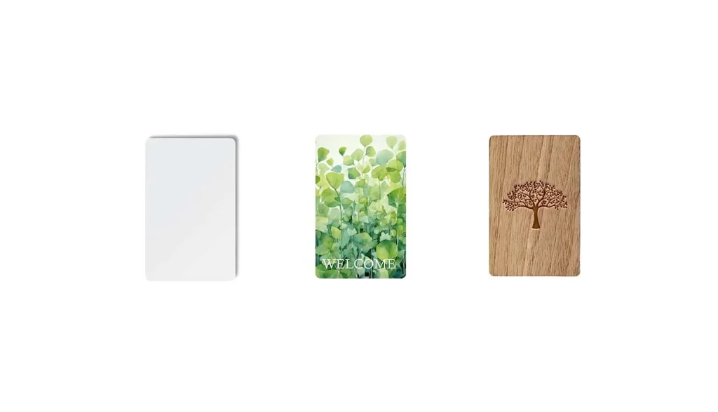 Custom NFC Cards materials from RFIDcard