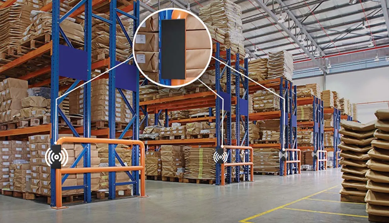RFID antenna application scenarios in modern warehouses RFID antennas installed in a modern warehouse tracking pallets and inventory in real time.
