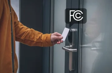 How to Ensure Your RFID Cards Comply with FCC Rules An infographic explaining how RFID cards meet FCC compliance standards for radio frequency devices.