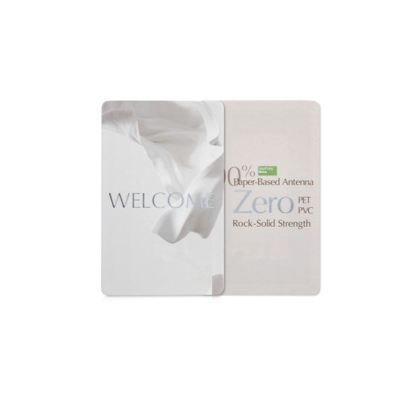 BioPoly Stone RFID plastic free Card for access control and identification applications