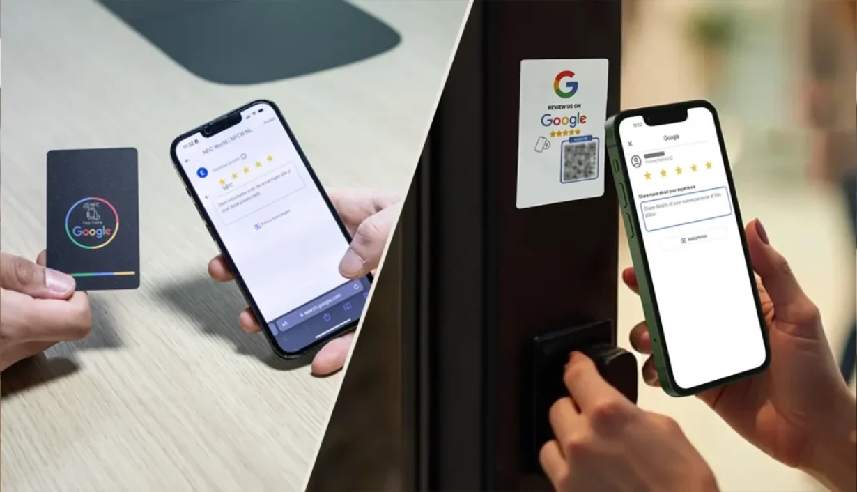 NFC Google Review Card vs. QR Review Stickers — Which One Fits Your Business Better?