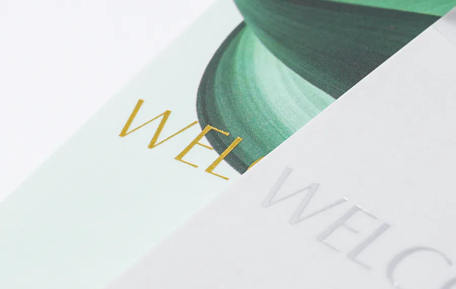 Hot Stamping Finish for RFID Cards