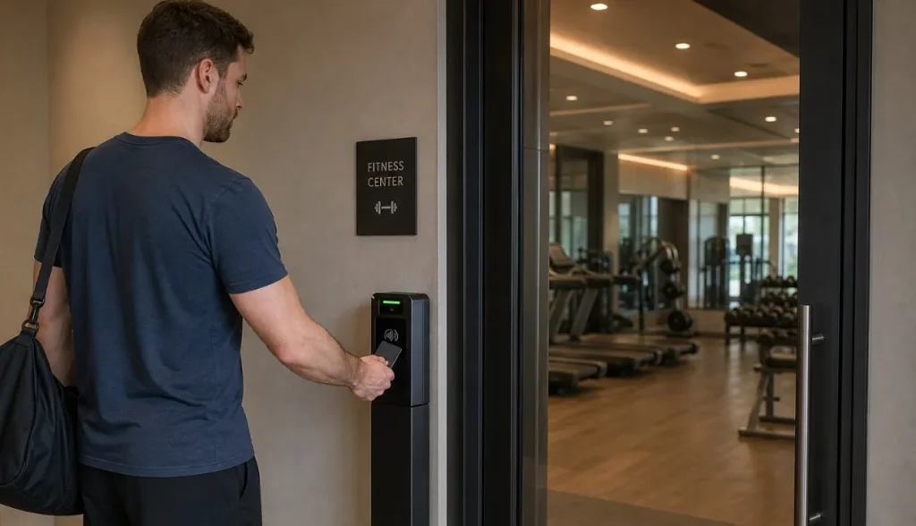 RFID hotel key cards representing enhanced business value for hotels.