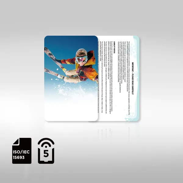 RFID Ski Pass Card NXP ICODE SLIX2