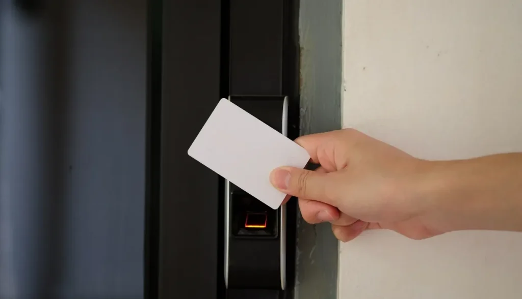 RFID hotel key card system integrated with PMS and hotel management software
